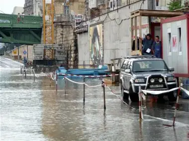 Hochwasser in Ungarn 2009, Donau, Budapest