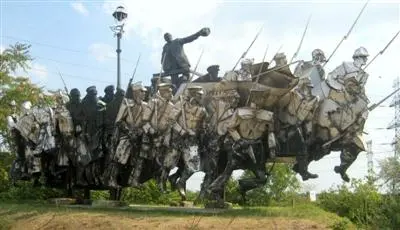 Der Memento Park in Budapest
