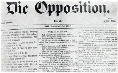 Presse und Zensur in Ungarn, Von Maurus Jókai - Pester Lloyd 1866