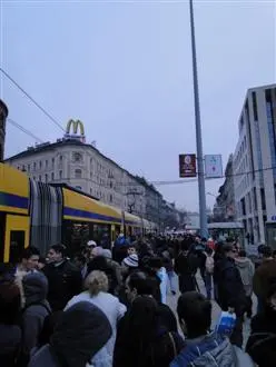 Streik in Budapest bei BKV, Airport, Bahn