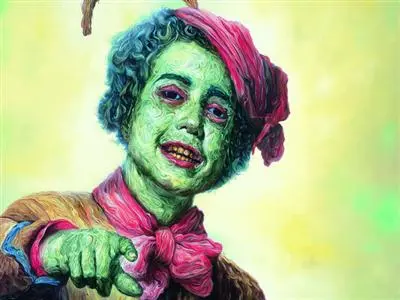 Futuristische Landschaften und herrschaftliche Portraits im Werk von Glenn Brown