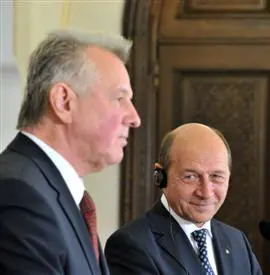 Treffen der Präsidenten von Rumänien und Ungarn