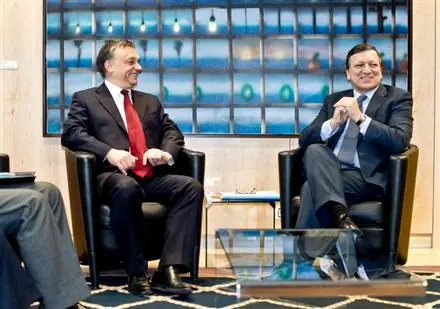 Orban in Brüssel und Paris