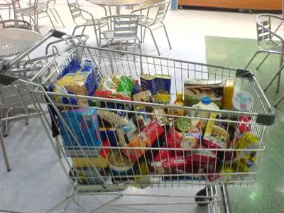 Patriotismus im Einkaufswagen