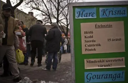 Die Hare Krishna-Gemeinde in Ungarn tut mehr für Bedürftige als der Staat