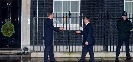 Regierungschef zu Besuch in London