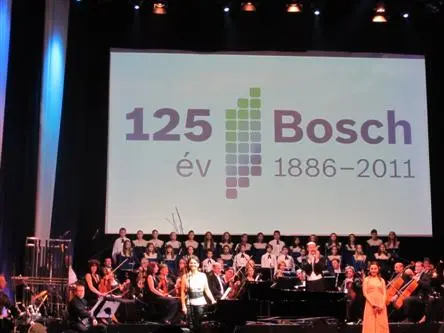 Bosch feierte 125. Firmenjubiläum, davon 112 auch in Ungarn