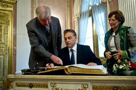 Viktor Orbán auf Besuch in Bayern