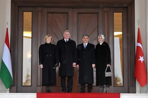 Ungarischer Präsident auf Besuch in der Türkei
