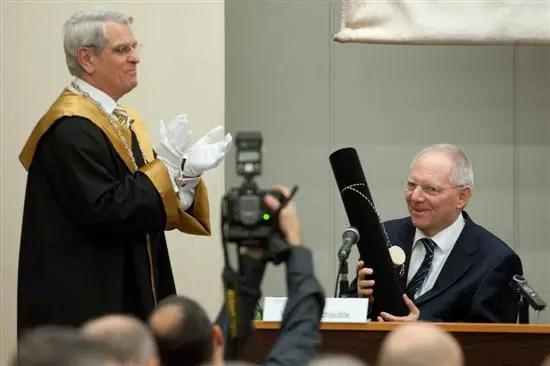 Ein Hauch Kritik: Schäuble sprach in Ungarn über Euro-Krise und nationalen Egoismus