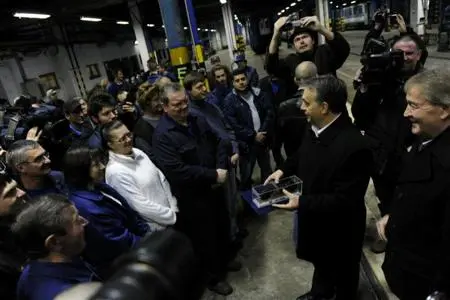 Zahltag: Orbán beteiligt Lieblingsgewerkschaft an Privatisierungserlös