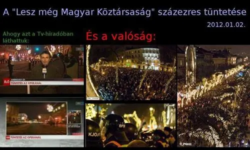 Es lebe die Republik! - Zehntausende demonstrierten in Ungarn