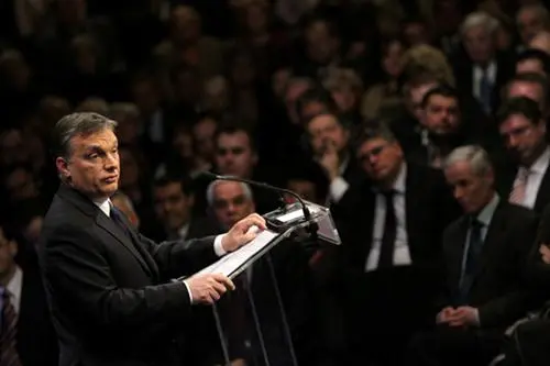 Orbán: Rede zur "Lage der Nation" Ungarn