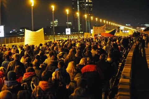 Proteste, Demos, Streiks in Tschechien