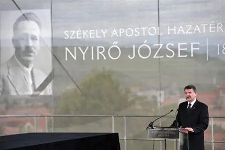 Ungarns Parlamentspräsident bei Ehrung eines Nazischriftstellers in Rumänien