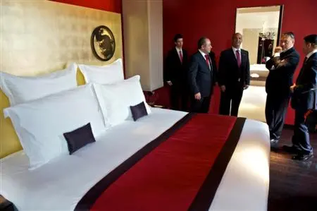 Ungarns Premier bei Eröffnung von Großhotel in Budapest