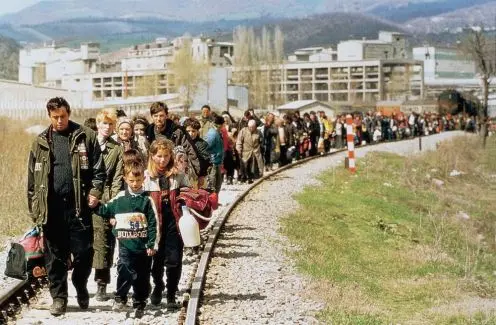 Alte Vertreibungsopfer und neue Flüchtlinge auf dem Balkan