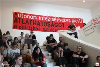 Ludwig Museum Zeitgenössischer Kunst in Ungarn besetzt