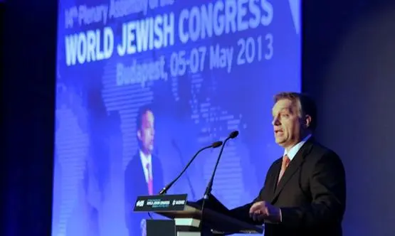 Rede vor WJC: Orbán schiebt Schuld am Antisemitismus in Ungarn auf Europa ab