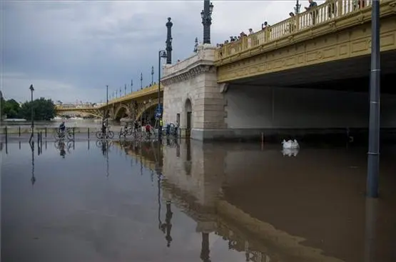 Hochwasser in Budapest, Ungarn, Newsticker