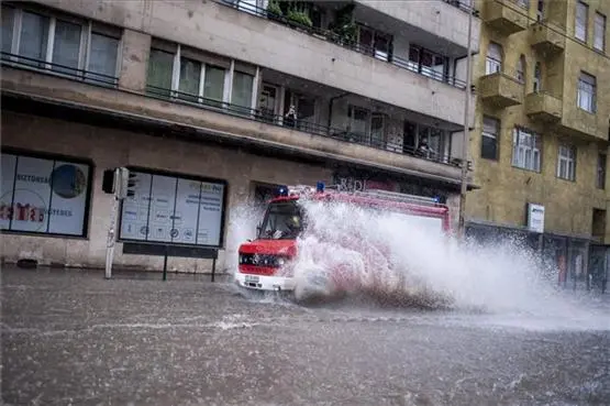 Hochwasser in Budapest, Ungarn, Newsticker