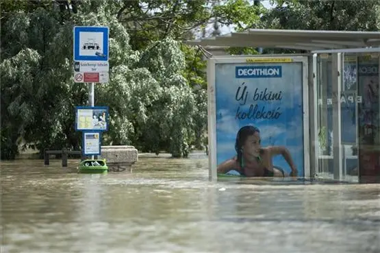 Hochwasser in Budapest, Ungarn, Newsticker