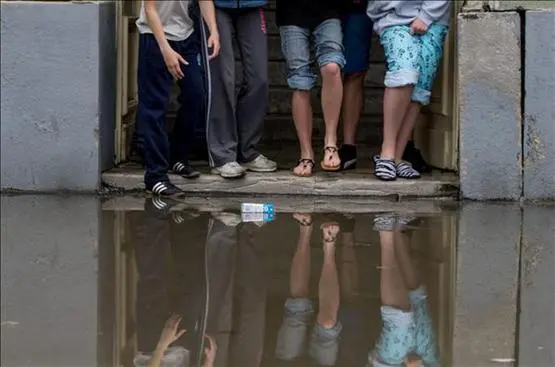 Hochwasser in Budapest, Ungarn, Newsticker