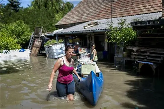Hochwasser in Budapest, Ungarn, Newsticker