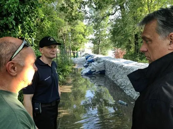 Hochwasser in Budapest, Ungarn, Newsticker