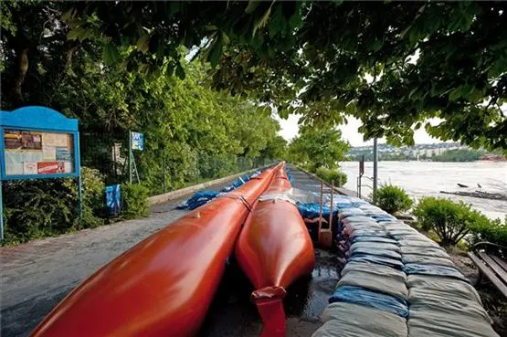 Hochwasser in Budapest, Ungarn, Newsticker