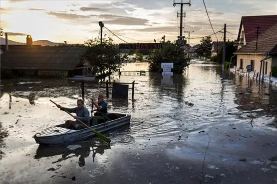 Hochwasser in Budapest, Ungarn, Newsticker