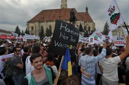 Angst vor Cyaniden: Proteste gegen Goldminenprojekt in Rumänien