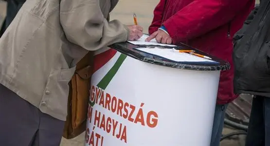 Unterschriftenaktion: Regierungspartei in Ungarn bezahlte "Aktivisten" im Akkord