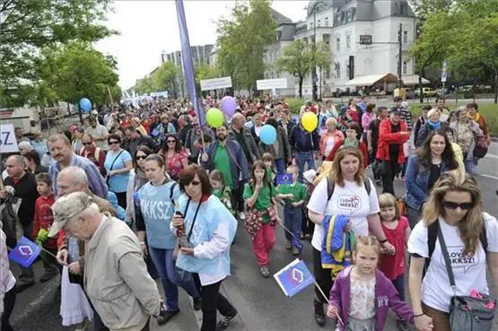 1. Mai in Ungarn: Europa als Hoffnung, Goldesel und Sündenbock