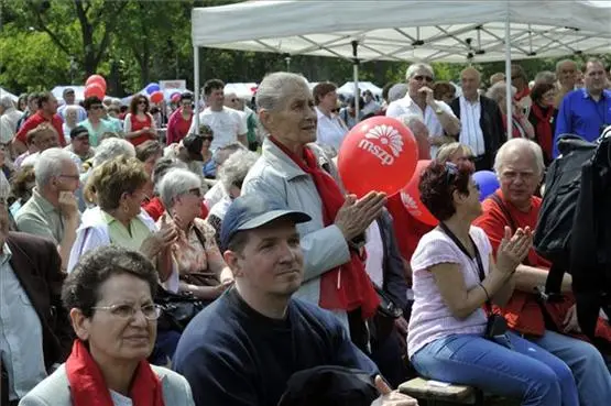 1. Mai in Ungarn: Europa als Hoffnung, Goldesel und Sündenbock