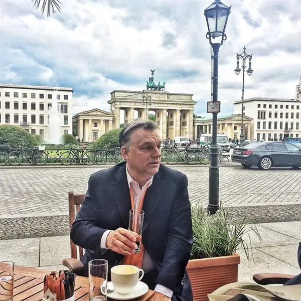 Ich. Europas Mitte: Ungarns Premier breitete in Berlin seine Vision von Europa aus