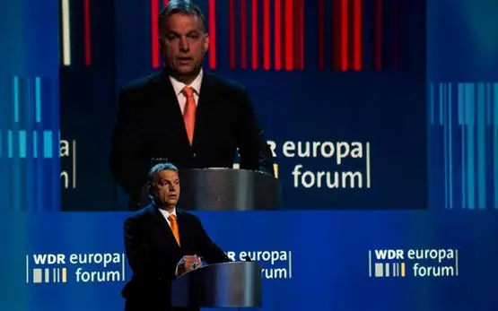 Ich. Europas Mitte: Ungarns Premier breitete in Berlin seine Vision von Europa aus