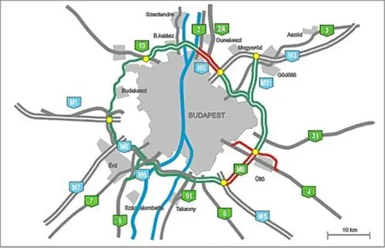 Rache für verpatze Internetsteuer: Budapester Autobahnring wird mautpflichtig