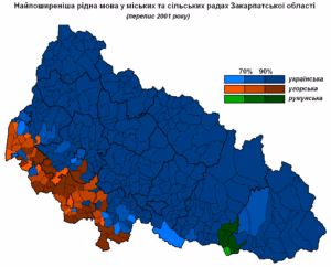 Die Ungarische Minderheit im Zarkarpattia Oblast