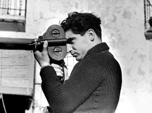 Robert Capa im spanischen Bürgerkrieg. Photo: Wikipedia