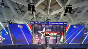Viktor Orbán spricht auf der CPAC Ungarn