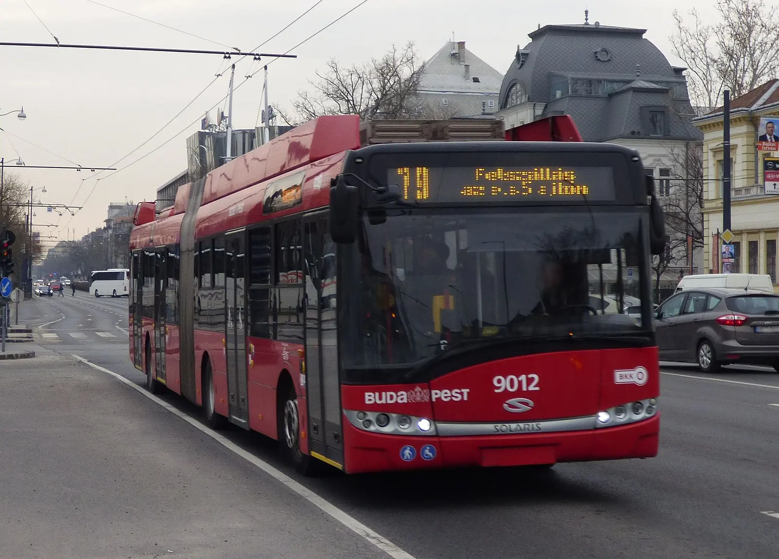 BKV Bus in Budapest