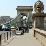 Die Kettenbrücke in Budapest