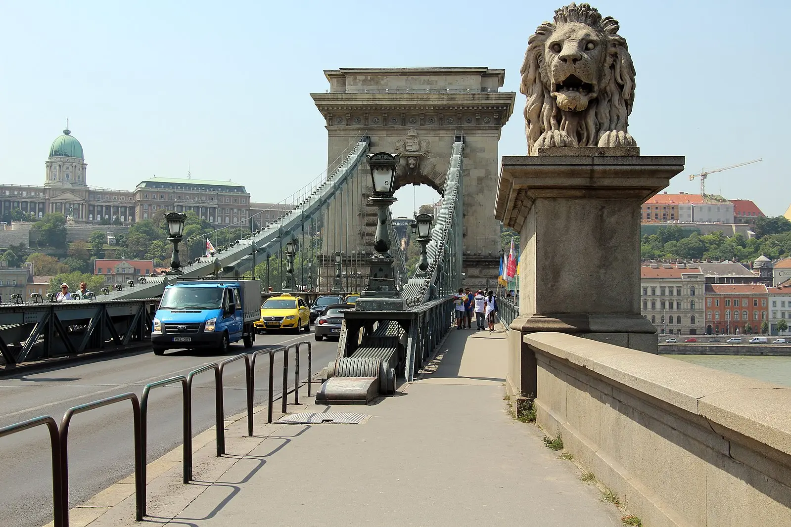 Die Kettenbrücke in Budapest