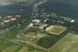 Erzebet-Tabor Jungendcamp aus der Luft