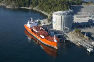 LNG Terminal, Photo von Jan Arrhénborg / AGA
