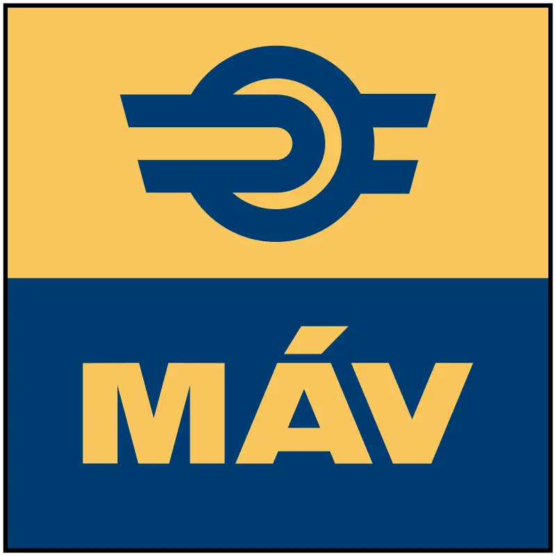 Logo der Ungarischen Staatsbahnen (MÁV), Quelle: Wikipedia
