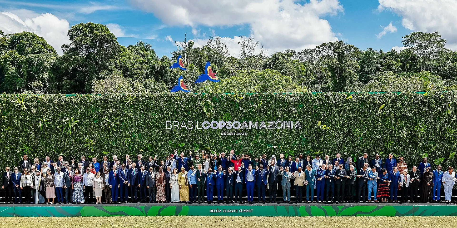 Präsident der Republik, Luiz Inácio Lula da Silva, während der offiziellen Fotografie des Klimagipfels (COP30). Credits: Ricardo Stuckert / PR