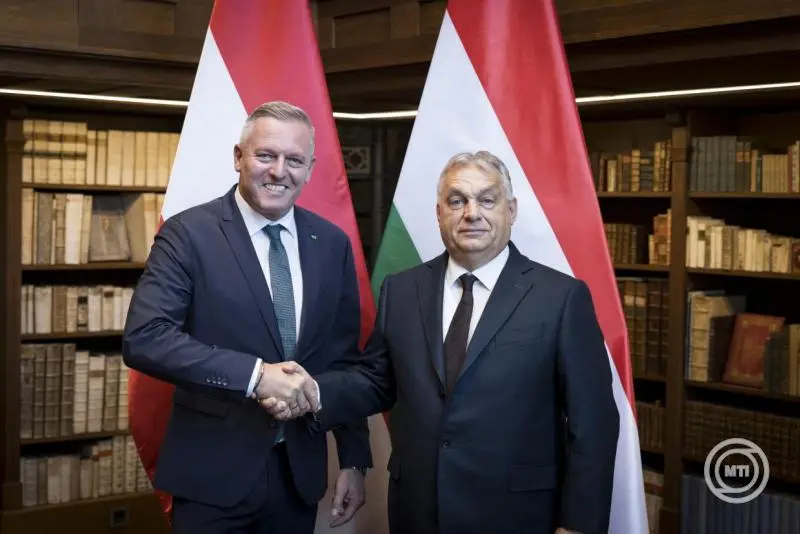 Viktor Orbán und Mario Kunasek
