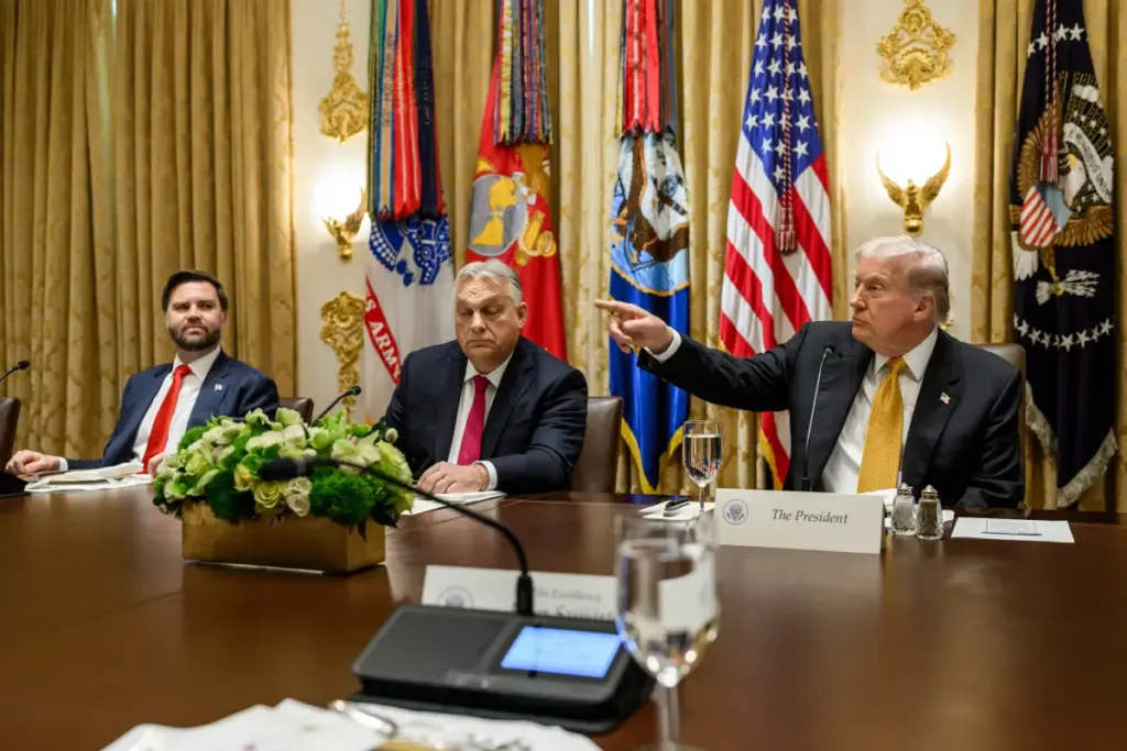 Trump und Orban 2025